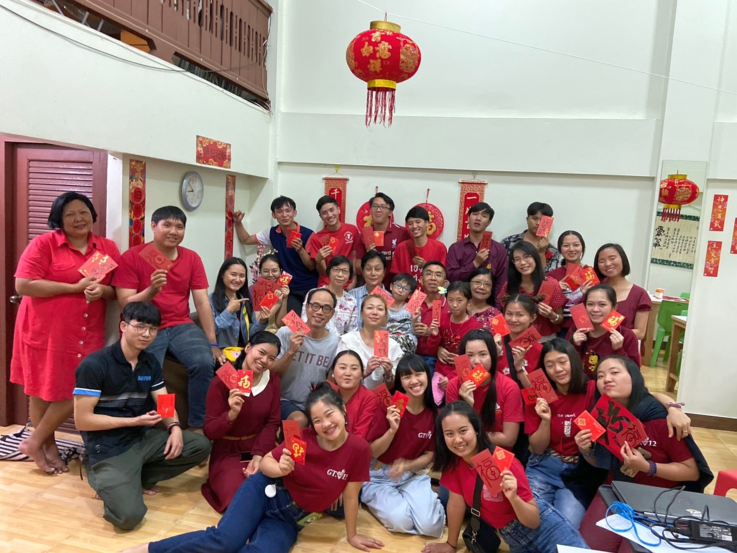 大學生宿舍連續三年舉行新春佈道會