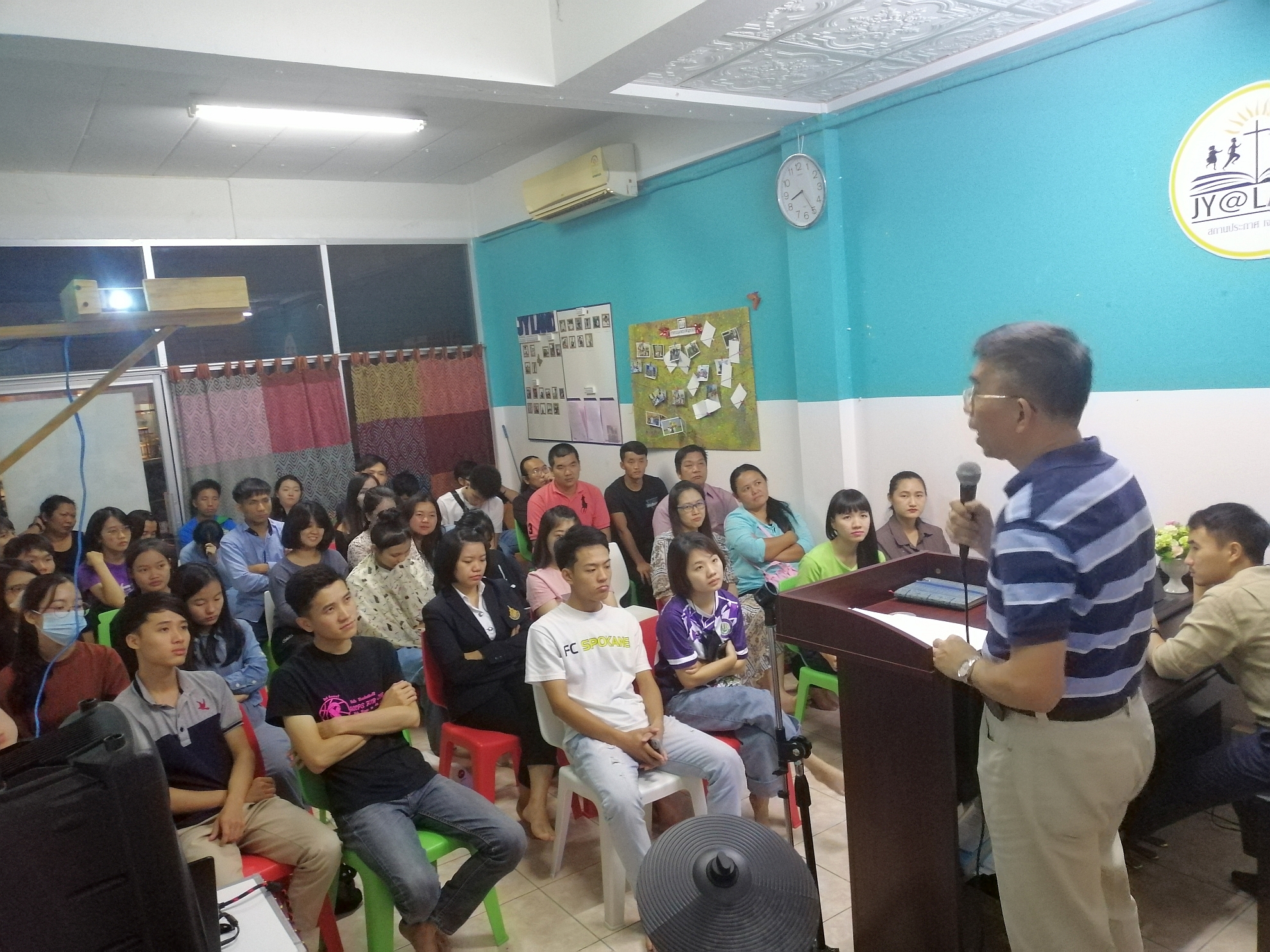 告別舊址感恩晚會,昌達數算主恩。