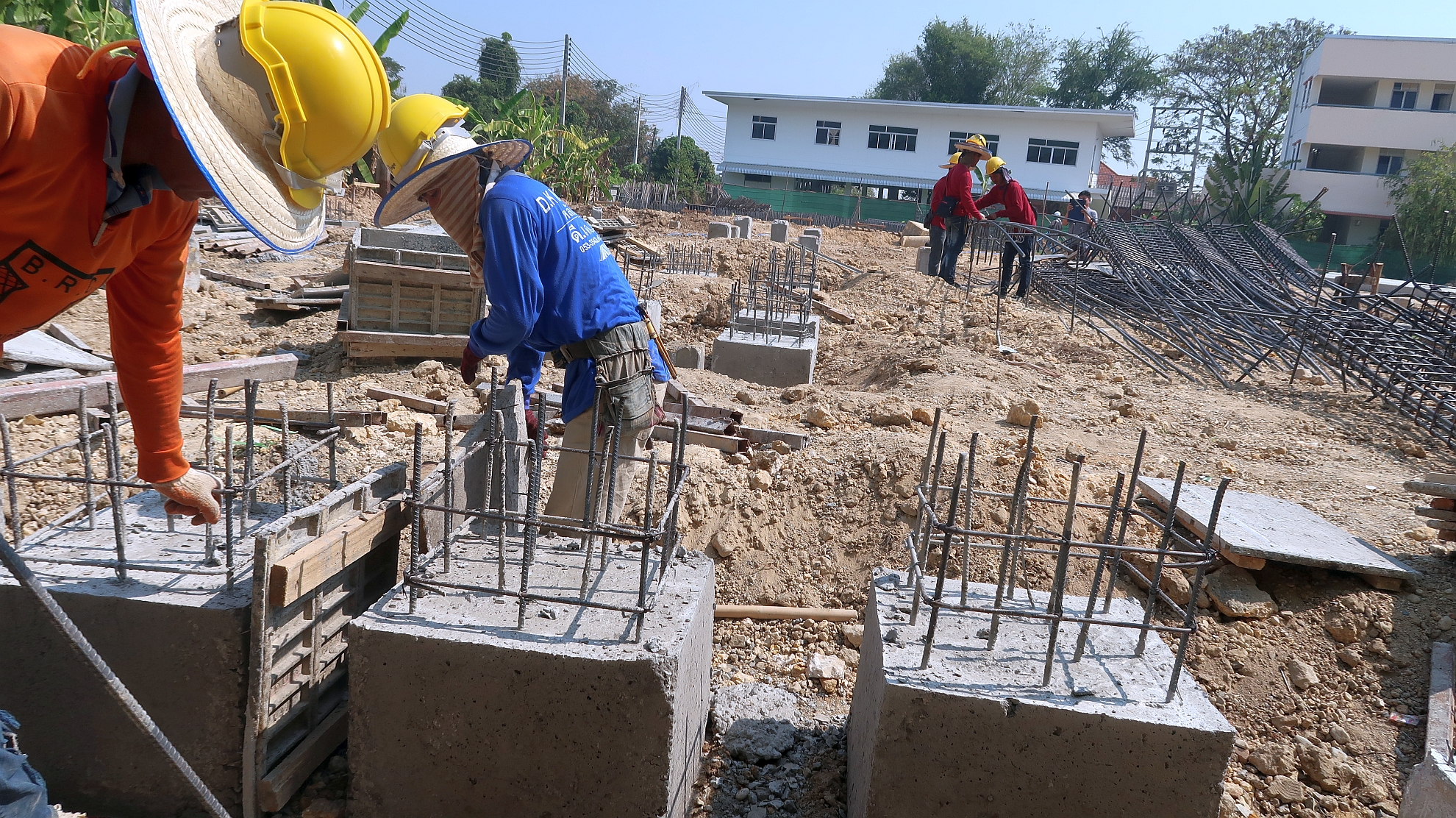 新天聖經學院建造地基工程