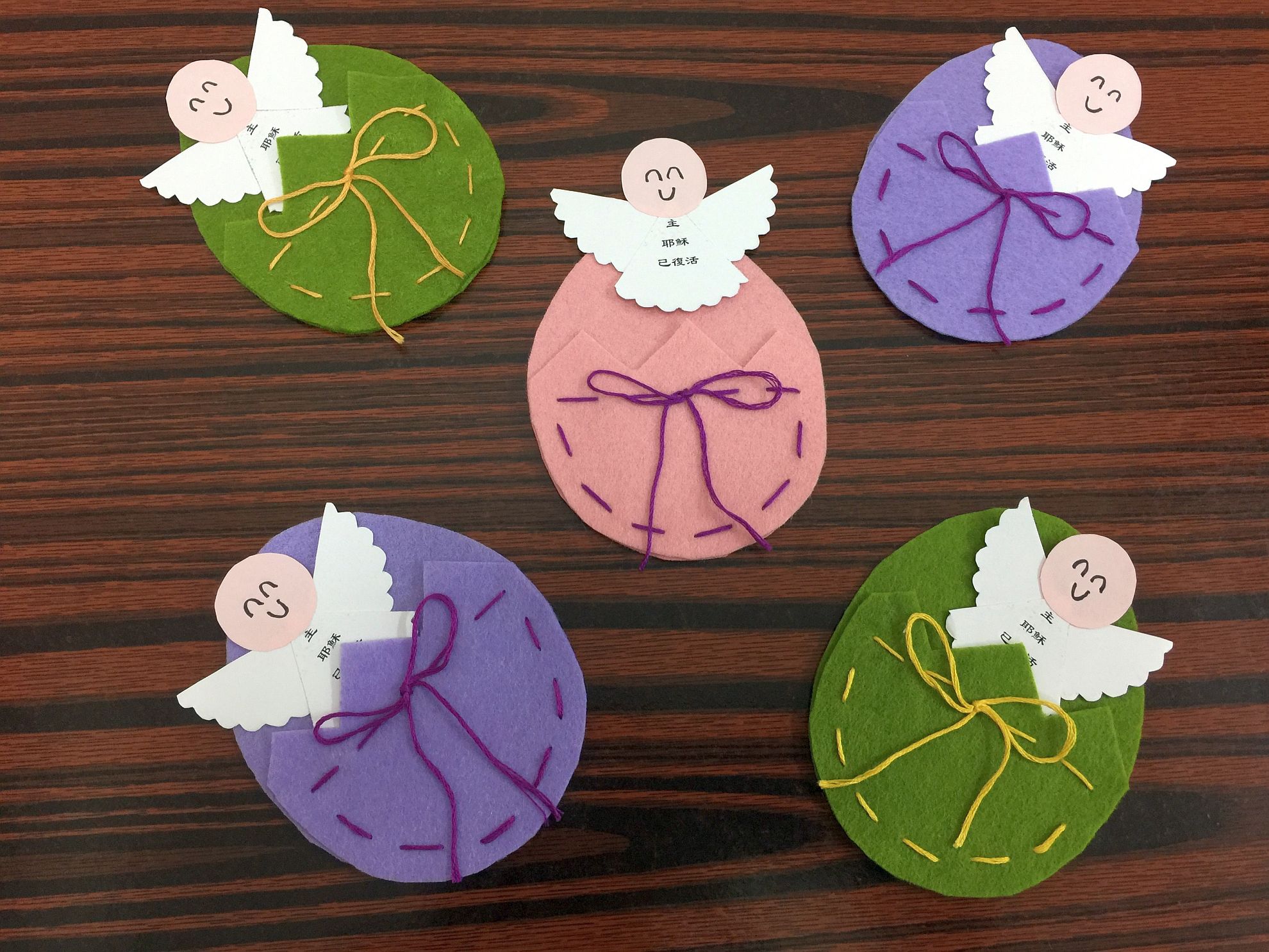 寄給來過濠恩堂嘉賓的手工