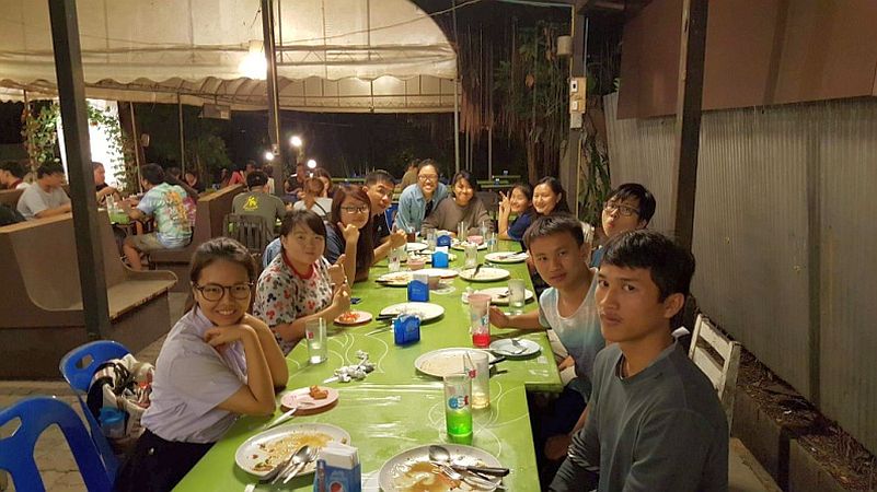 和JY@Land一起外出吃飯以送別我和頌靈