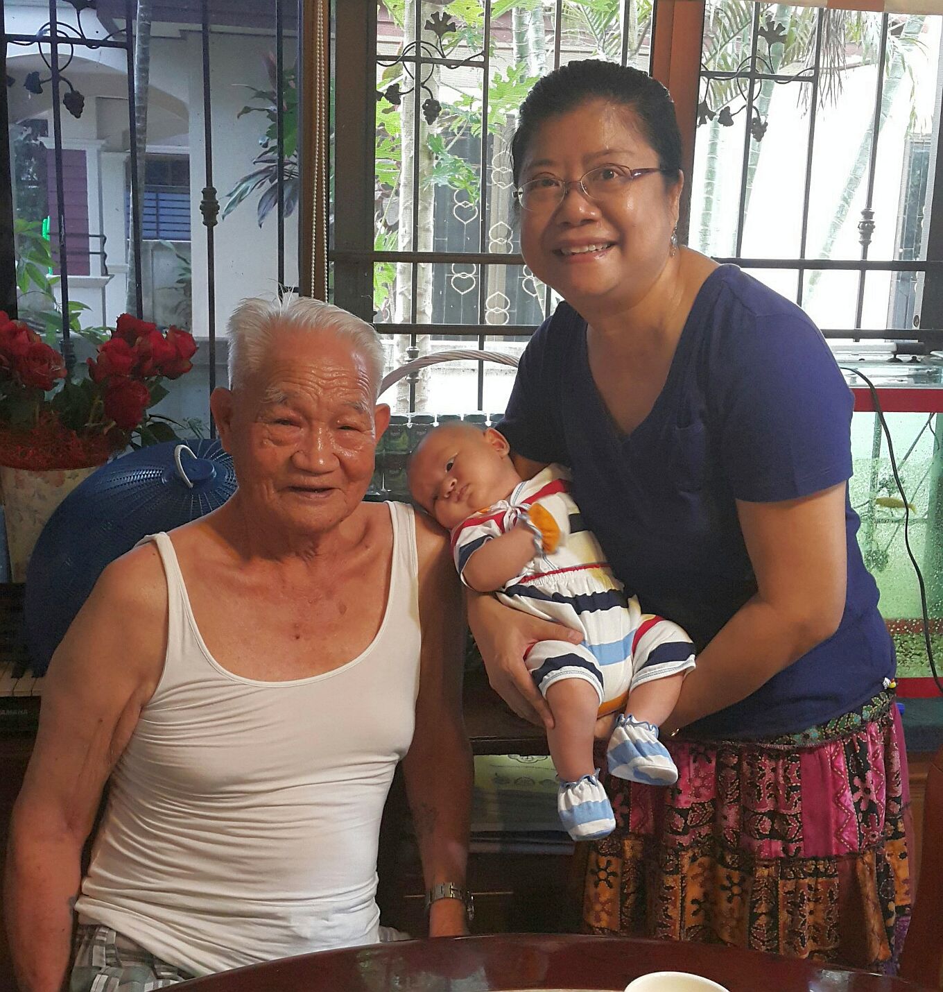 余大爹與小孫兒