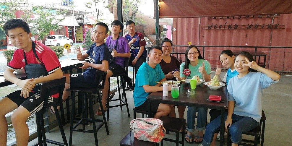 大學新宿生(Maejo梅州區)與新天學生中心宿生相聚