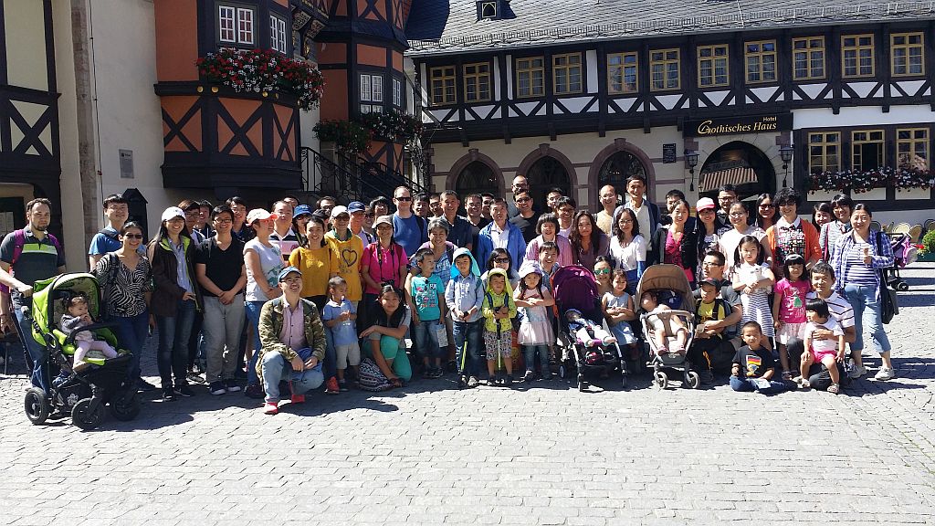 8月聯合主日崇拜及洗禮(於Wernigerode)